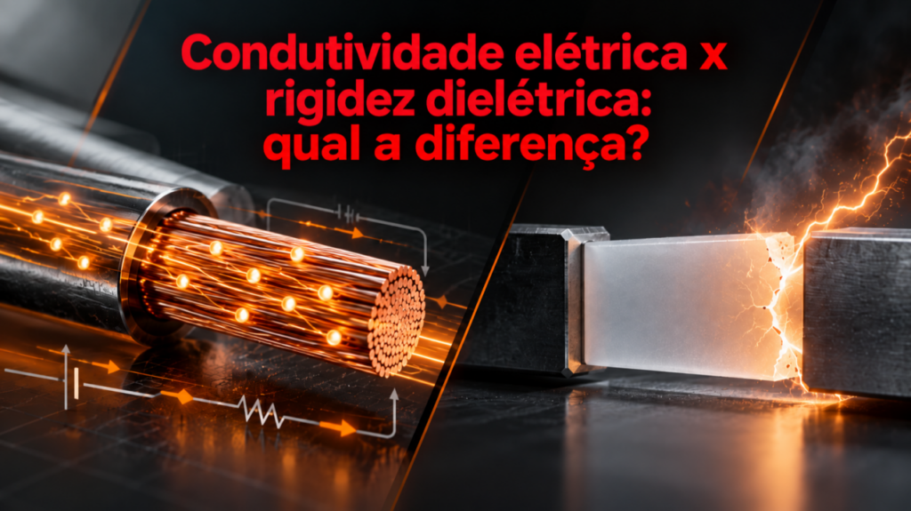 Condutividade elétrica x rigidez dielétrica: qual a diferença?
